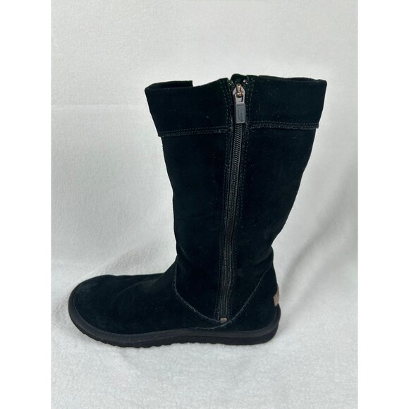 UGG | Cargo III Women's Black Suede and Shearling Boots with Pockets Size 6 US - Picture 4 of 12
